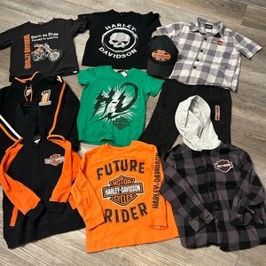 Harley Davidson kids clothes LOT